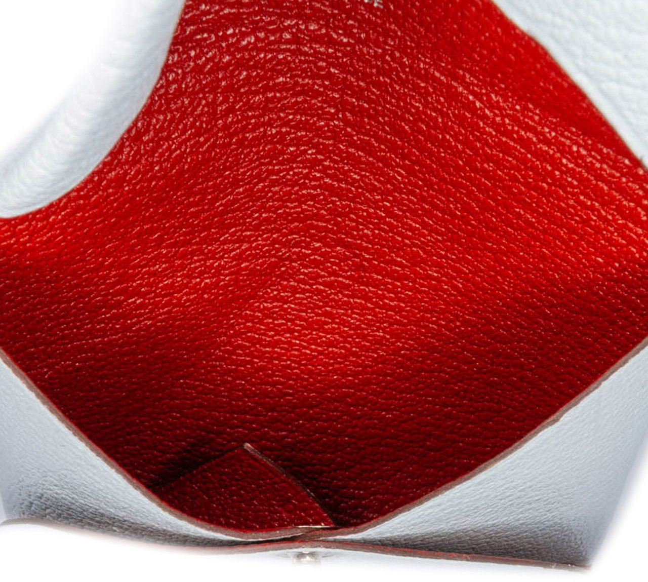 Hermès Chevre Mysore Bastia Coin Pouch Wit