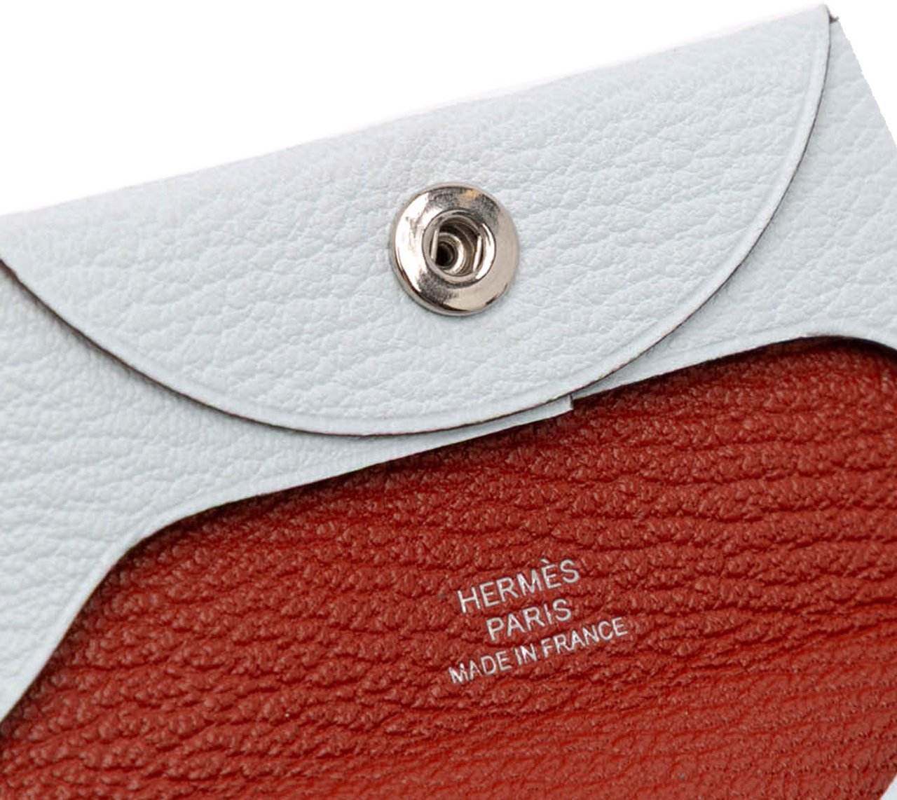 Hermès Chevre Mysore Bastia Coin Pouch Wit