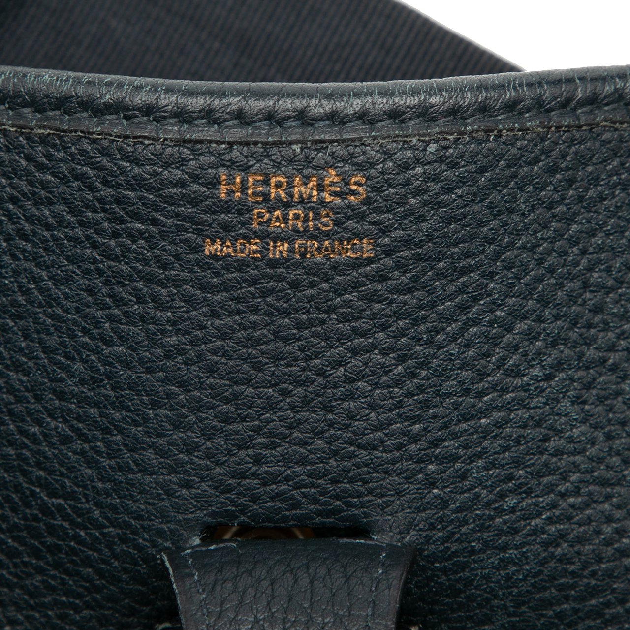 Hermès Clemence Evelyne I GM Blauw
