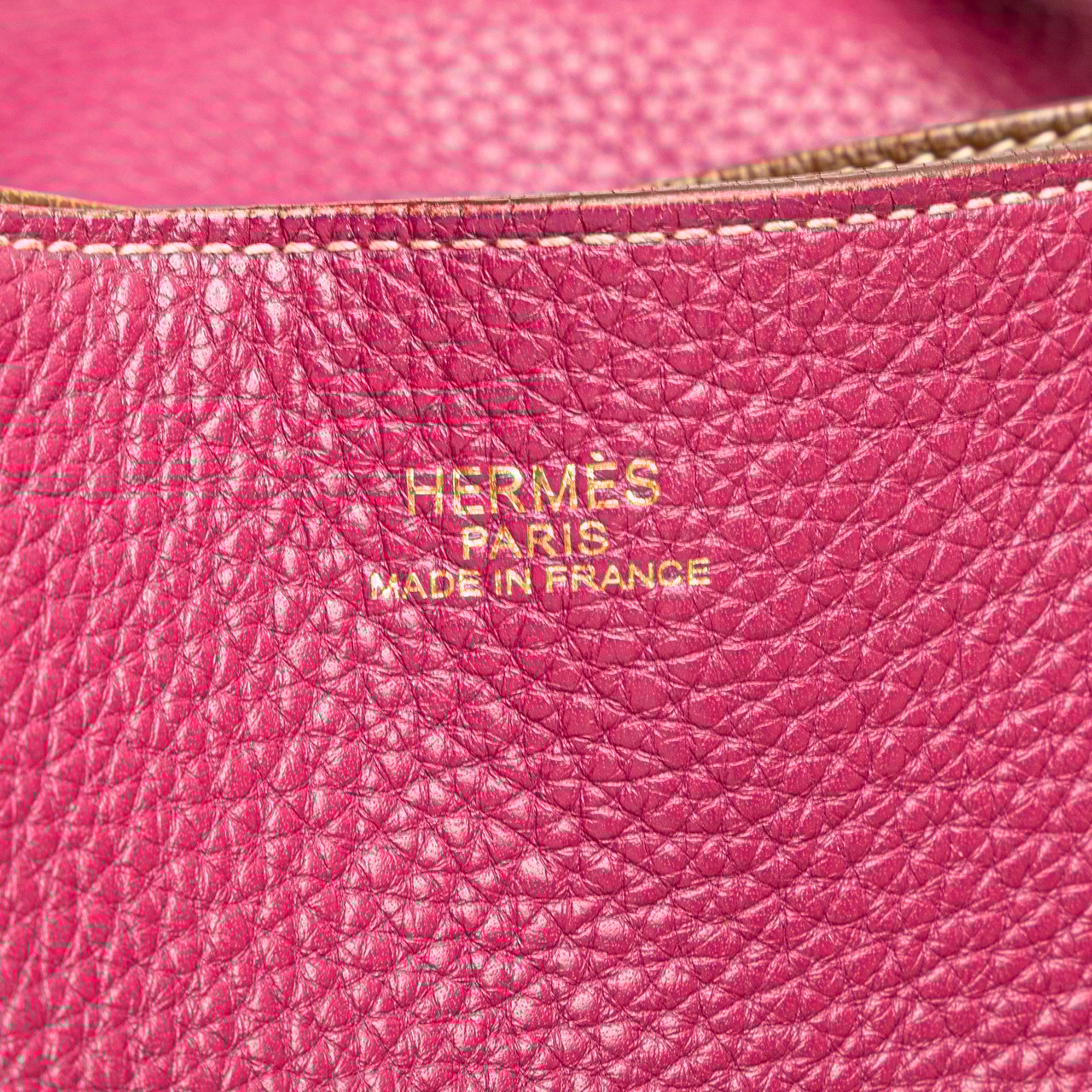 Hermès Clemence Double Sens 36 Roze