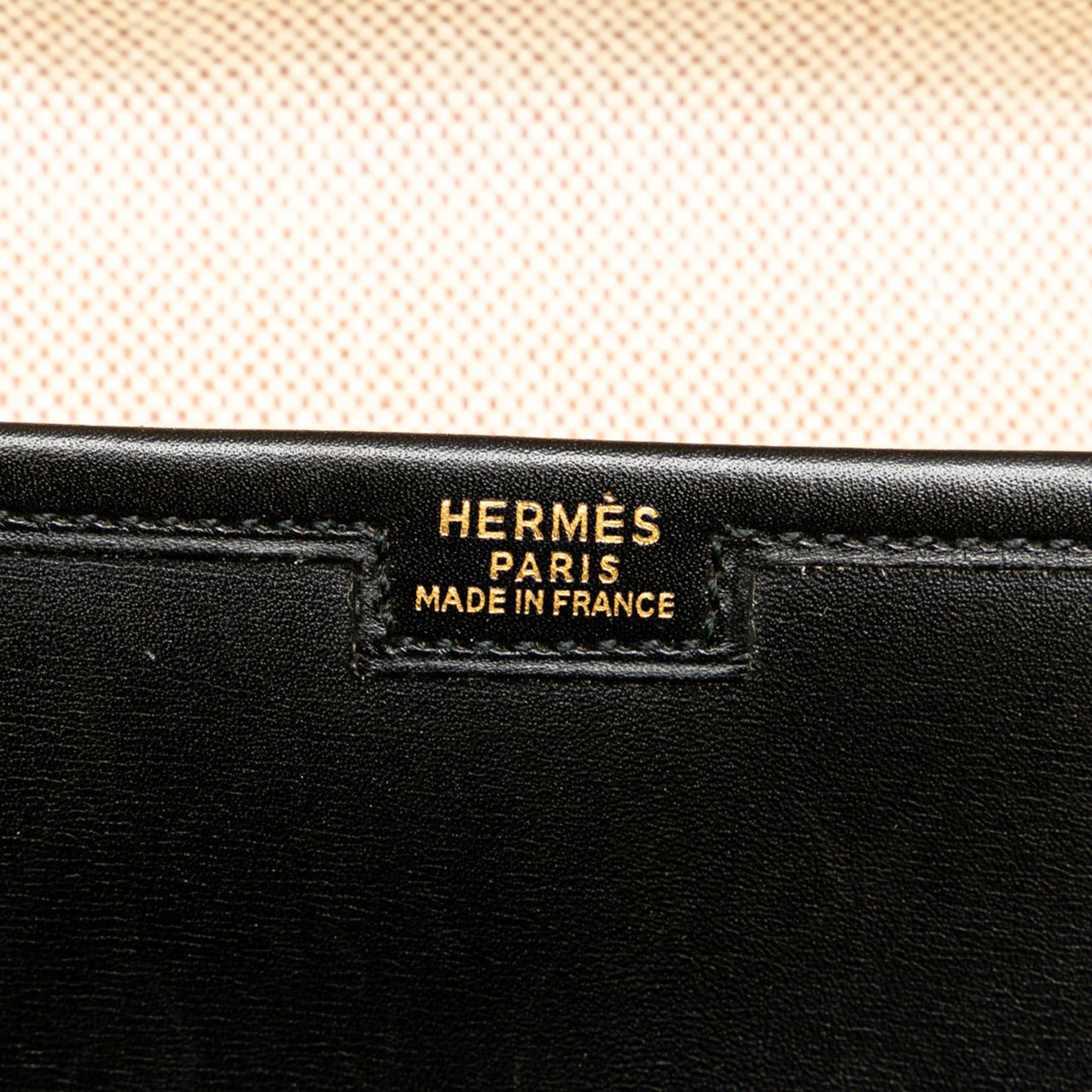 Hermès Box Calf Jige 29 Zwart