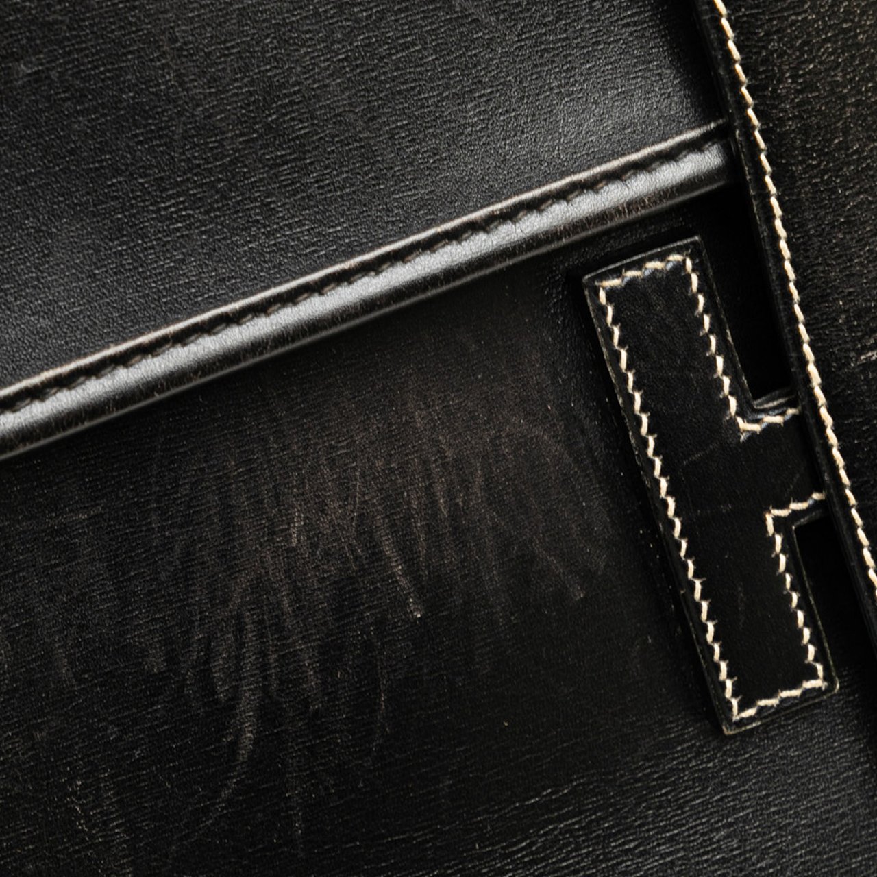 Hermès Box Calf Jige 29 Zwart