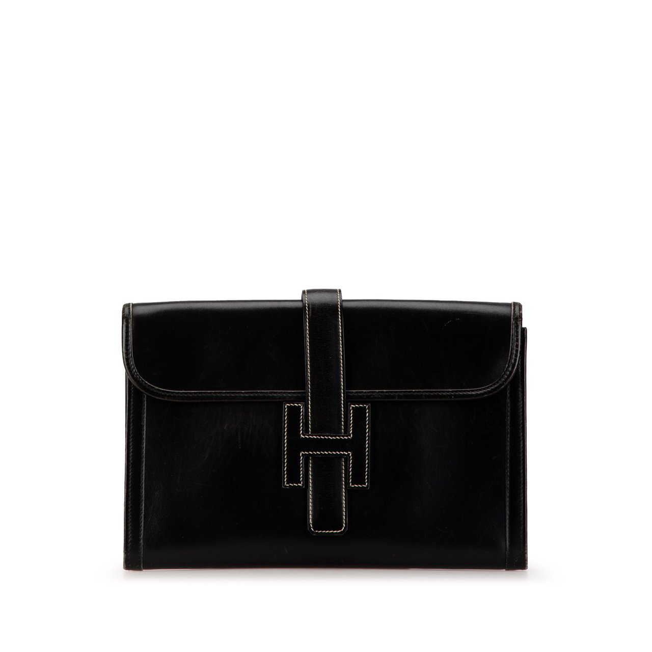 Hermès Box Calf Jige 29 Zwart