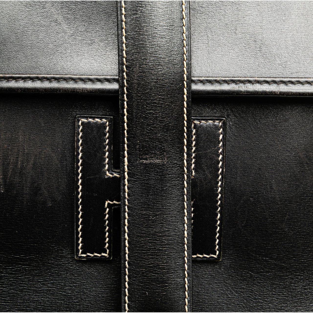 Hermès Box Calf Jige 29 Zwart