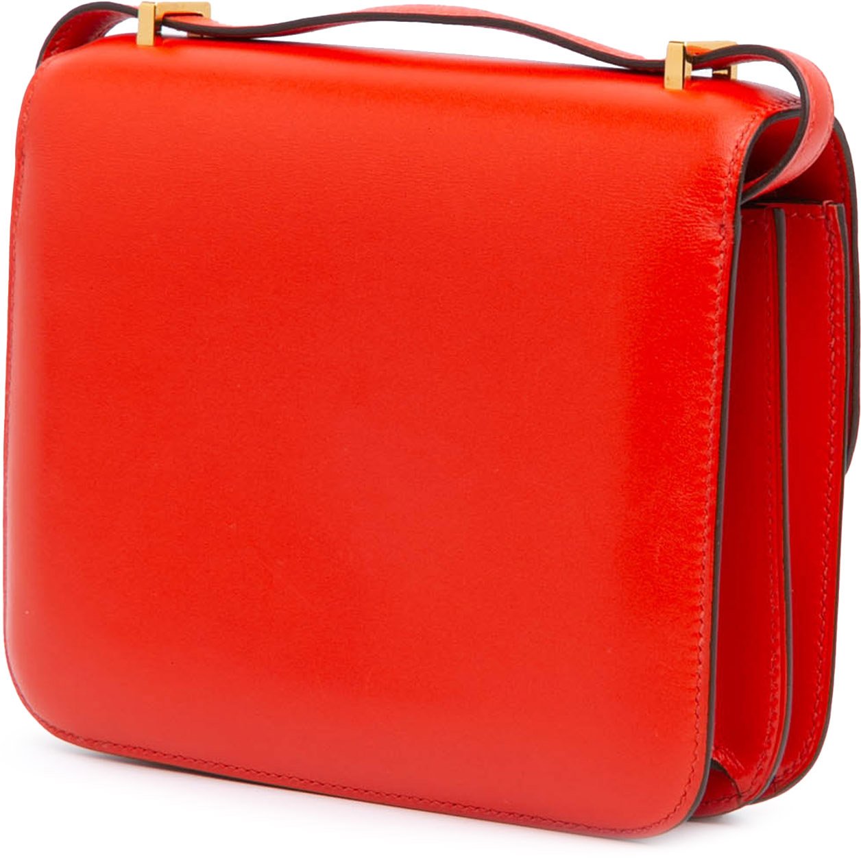 Hermès Mini Tadelakt Constance 18 Rood