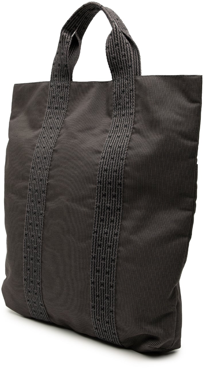 Hermès Canvas Herline Cabas Grijs