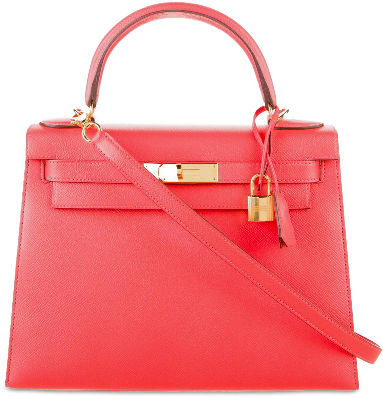 Hermès Epsom Kelly Sellier 28 Roze