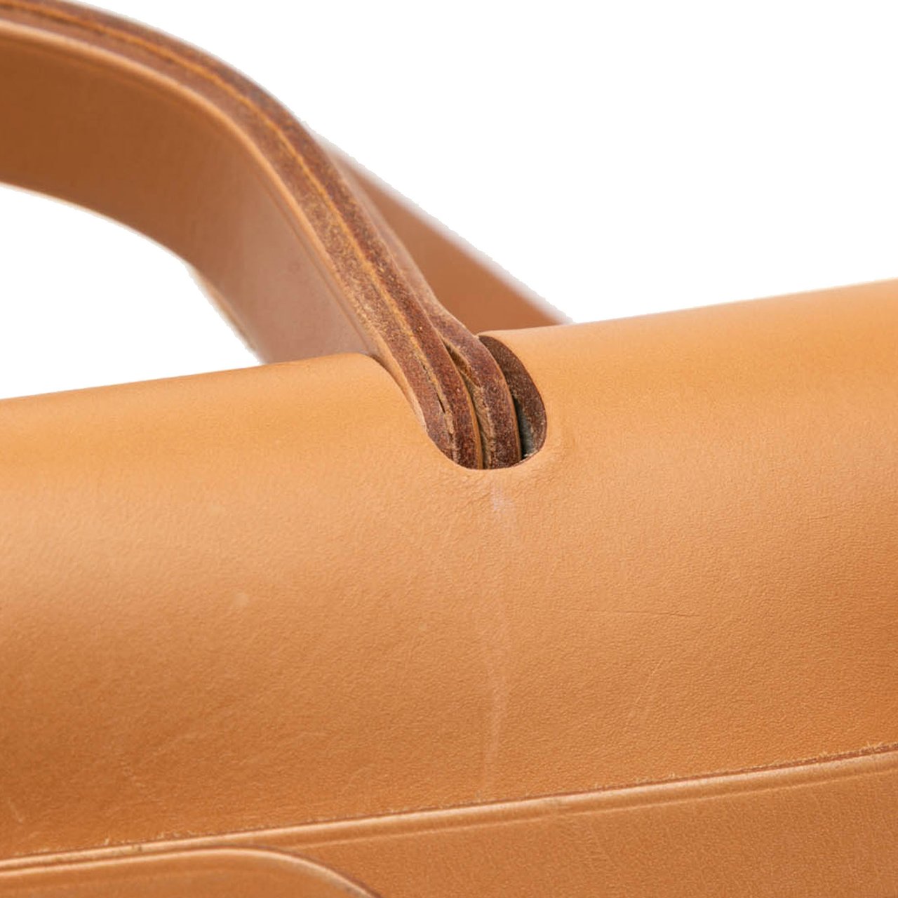 Hermès Toile Herbag Zip 31 Bruin