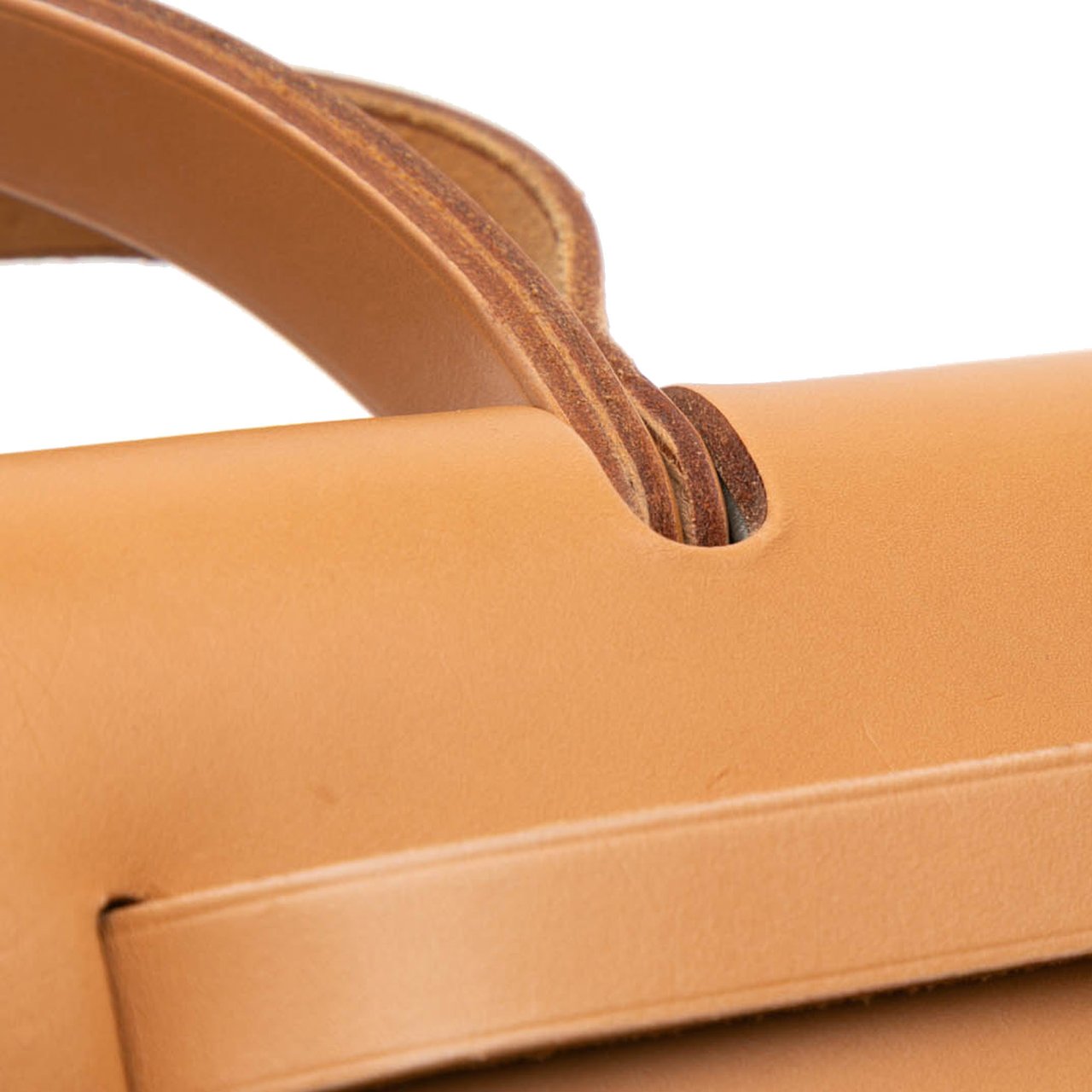 Hermès Toile Herbag Zip 31 Bruin