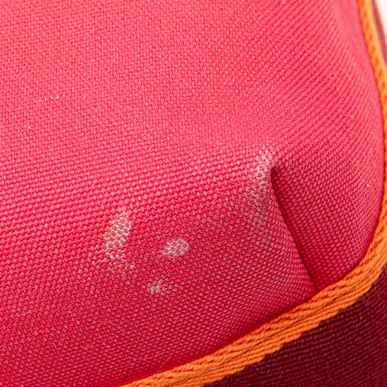 Hermès Small Toile Bride A Brac Case Roze