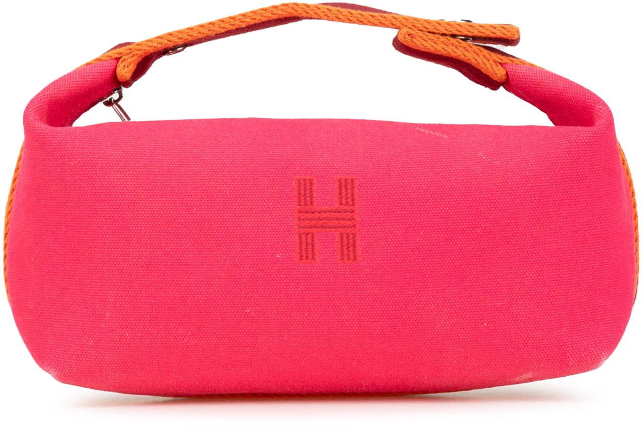 Hermès Small Canvas Bride A Brac Roze