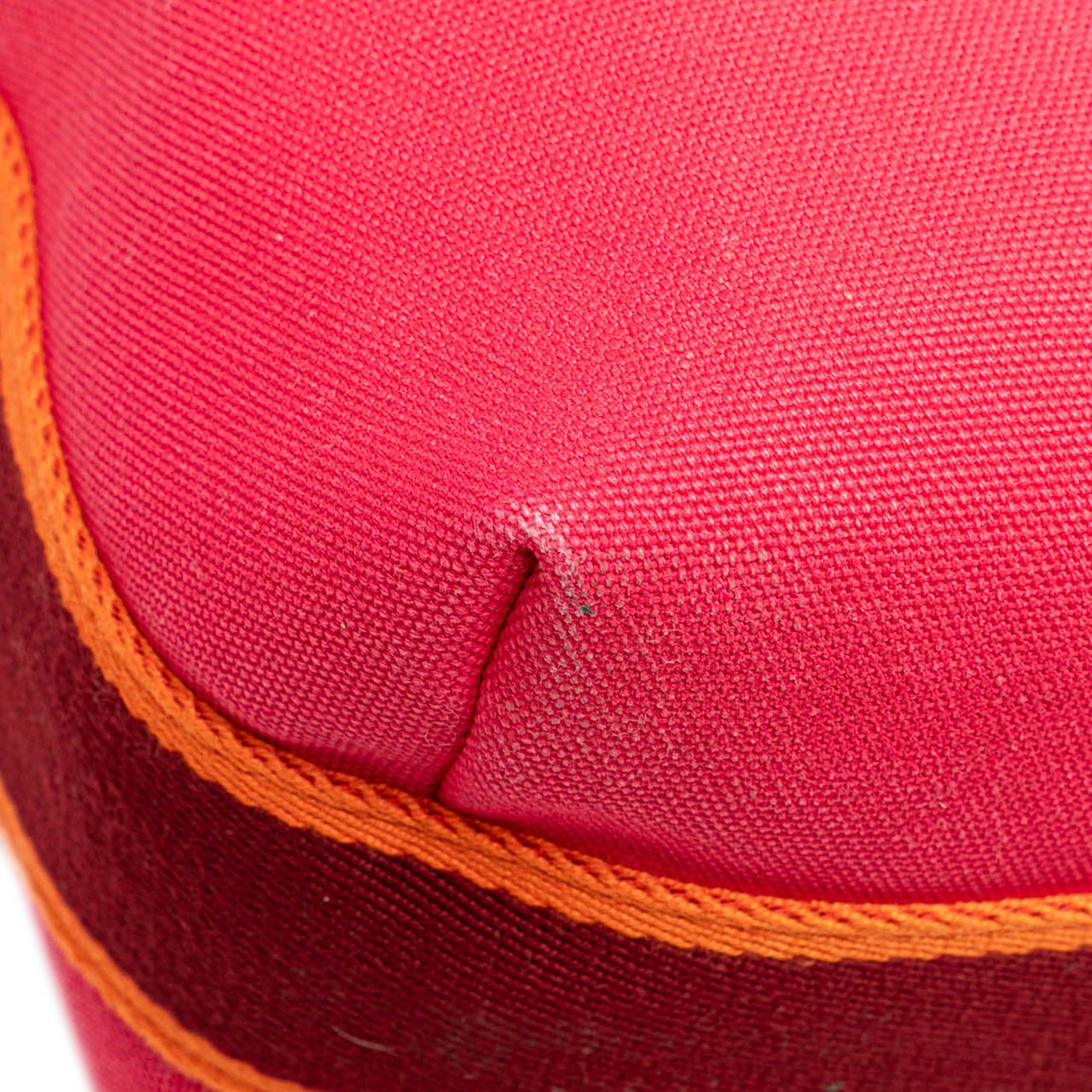 Hermès Small Toile Bride A Brac Case Roze