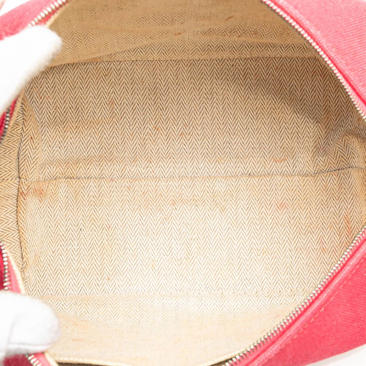 Hermès Small Toile Bride A Brac Case Roze