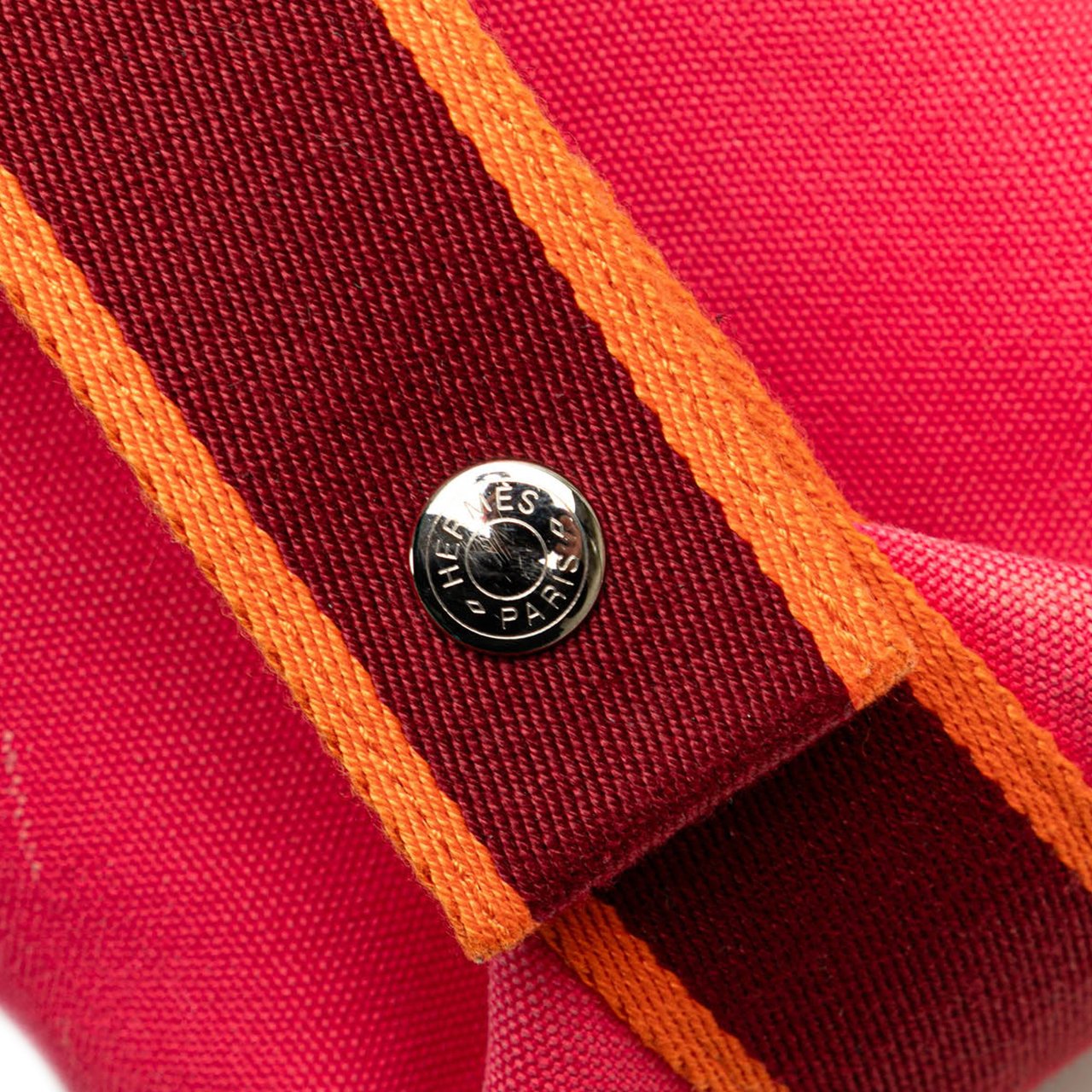 Hermès Small Toile Bride A Brac Case Roze