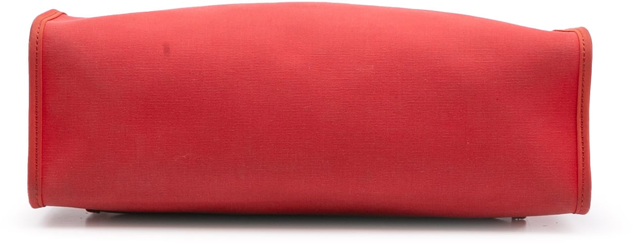 Hermès Toile Herbag Zip 31 Rood