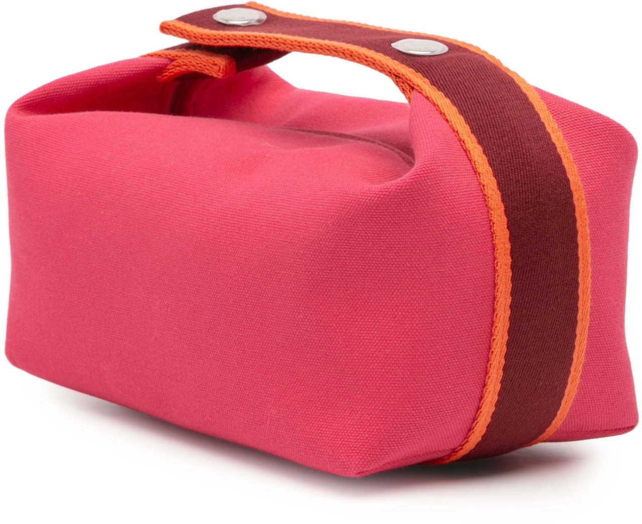 Hermès Small Toile Bride A Brac Case Roze