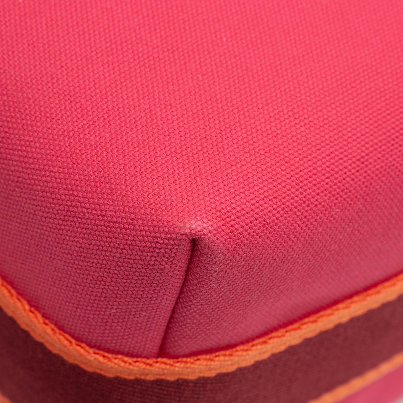 Hermès Small Toile Bride A Brac Case Roze