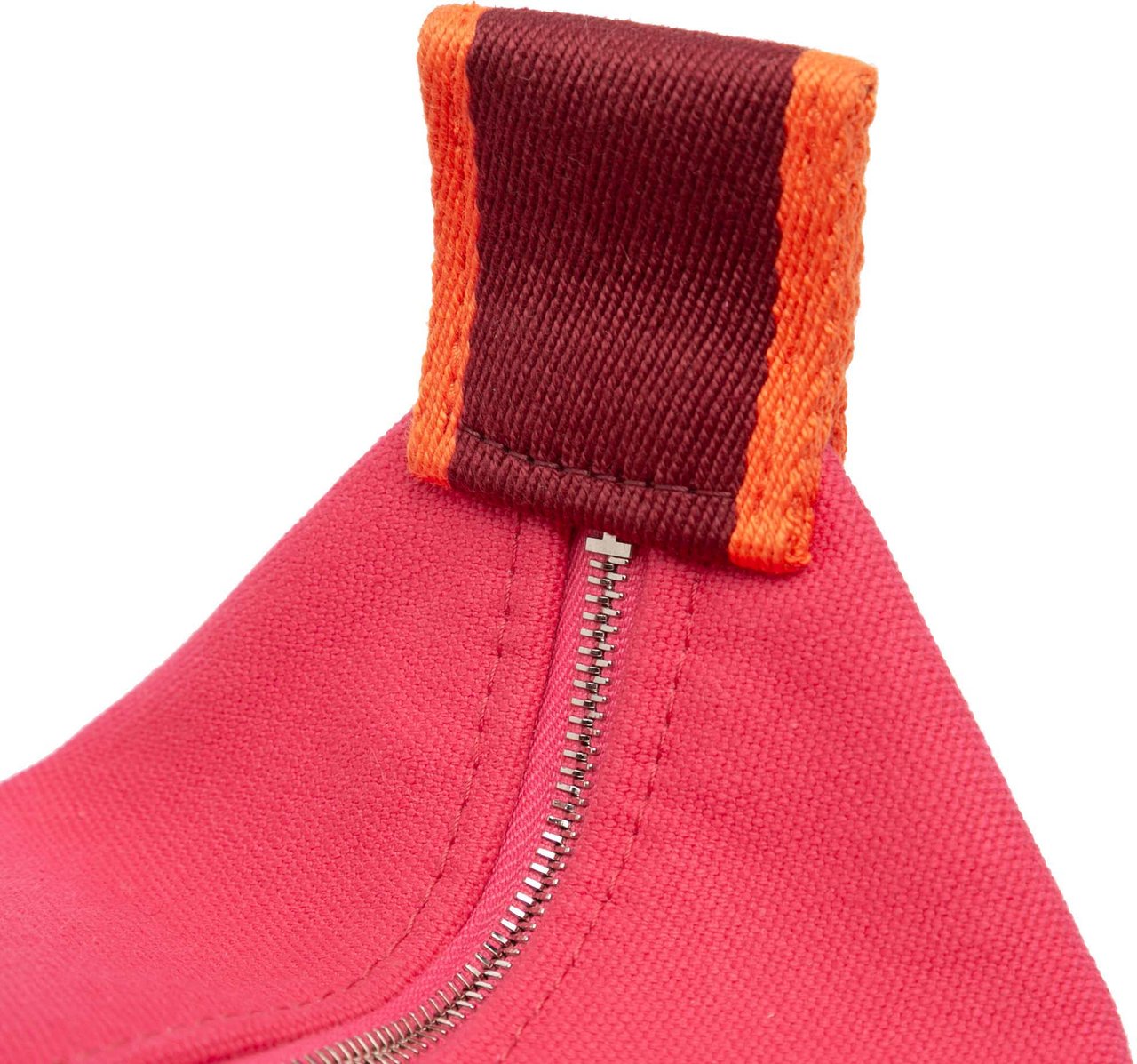 Hermès Small Toile Bride A Brac Case Roze