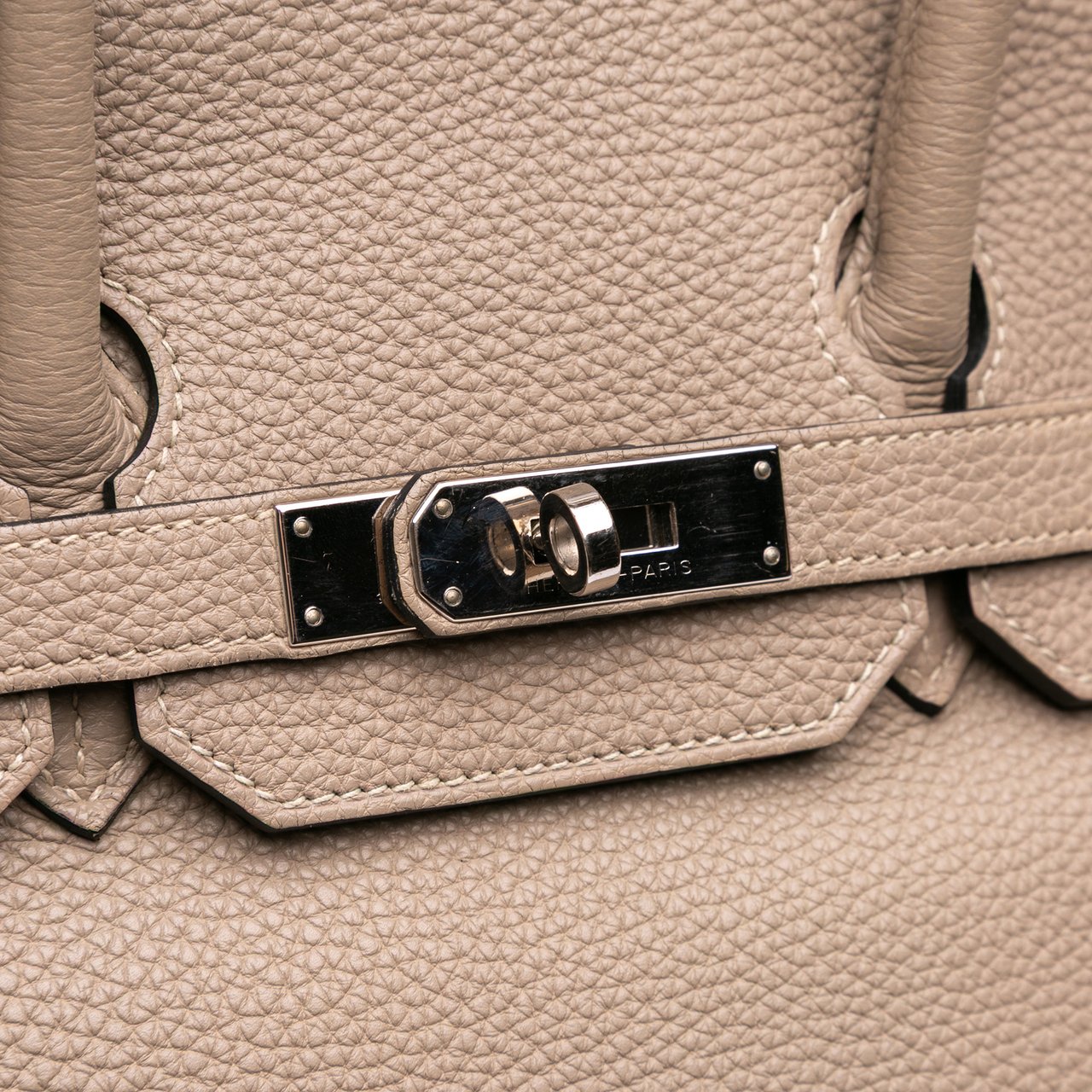 Hermès Togo Birkin Retourne 35 Bruin