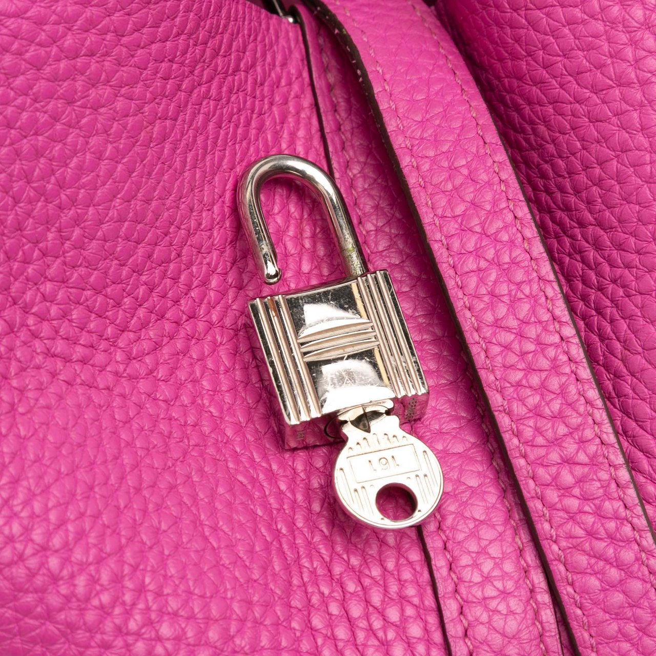 Hermès Clemence Picotin Lock 18 Roze