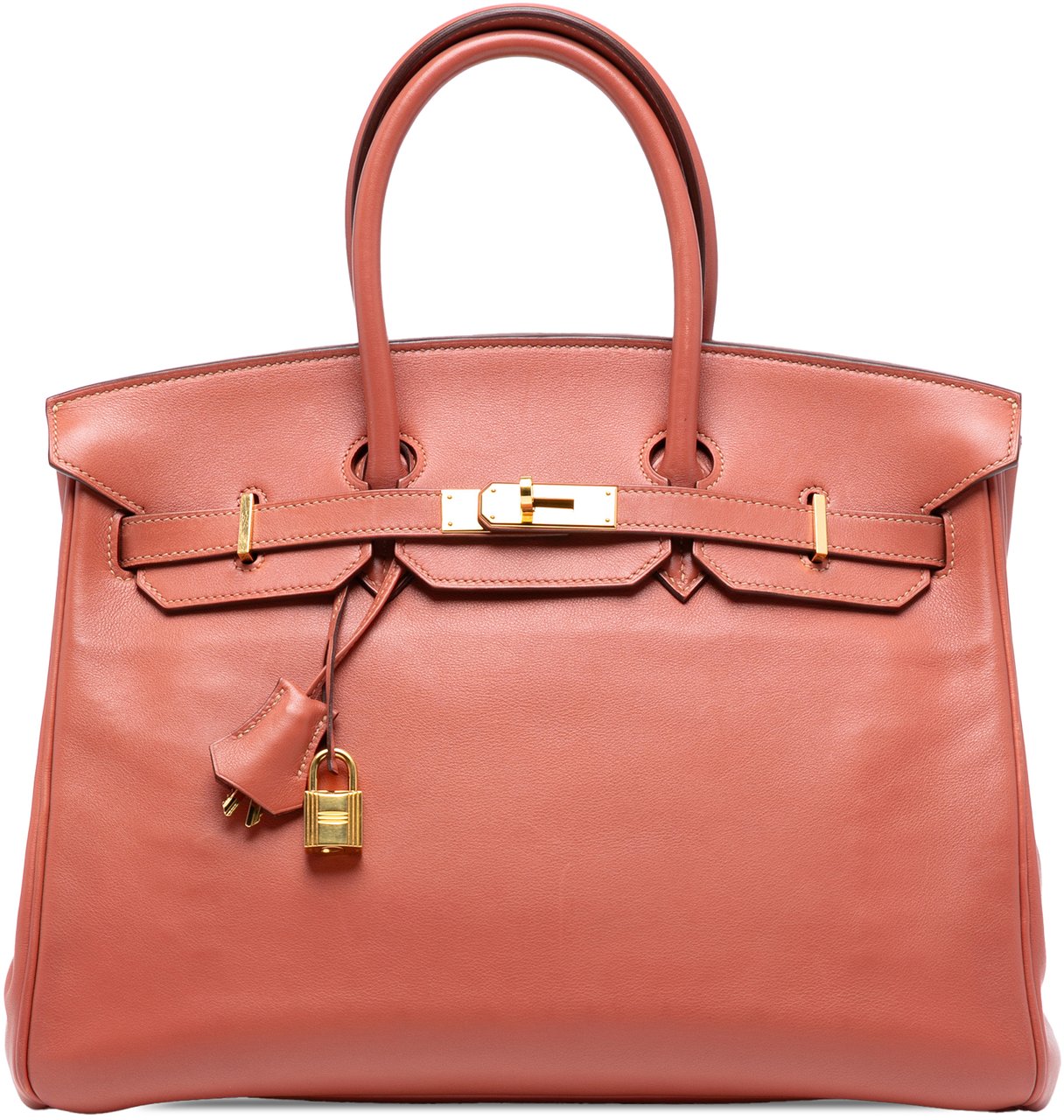 Hermès Swift Birkin Retourne 35 Roze