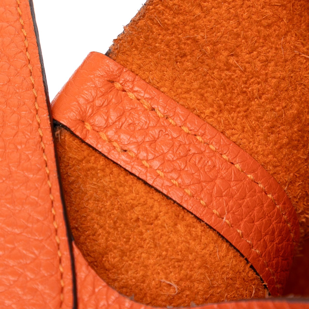 Hermès Clemence Picotin Lock 18 Oranje