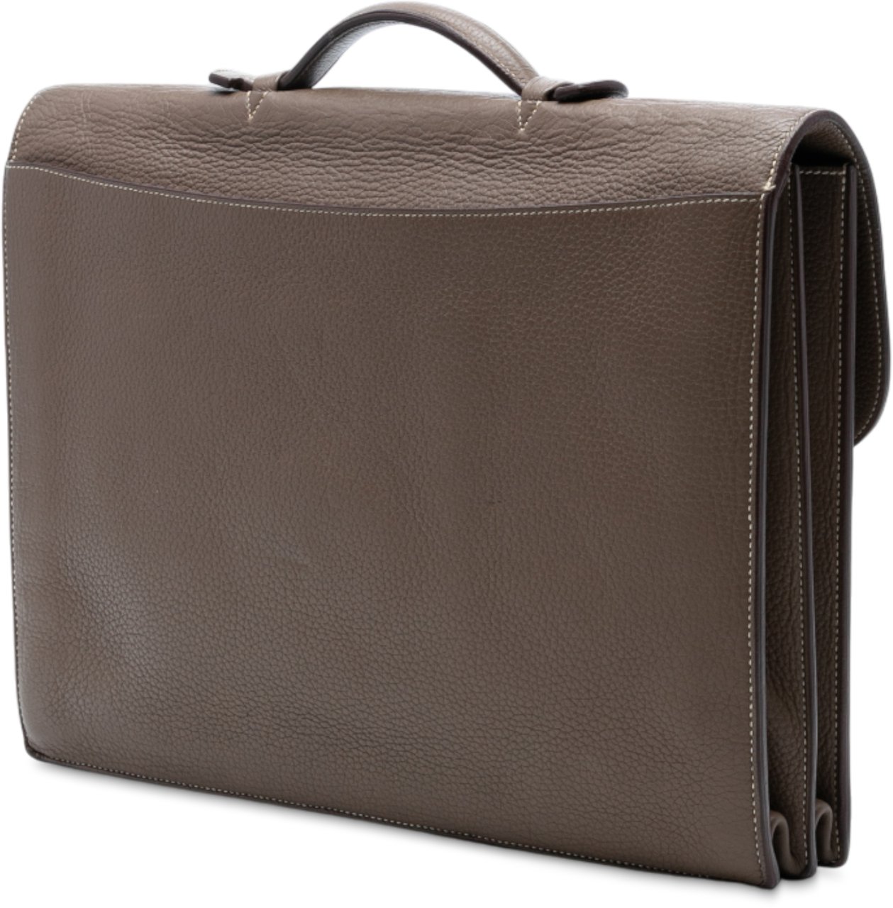 Hermès Togo Sac a Depeches 40 Bruin