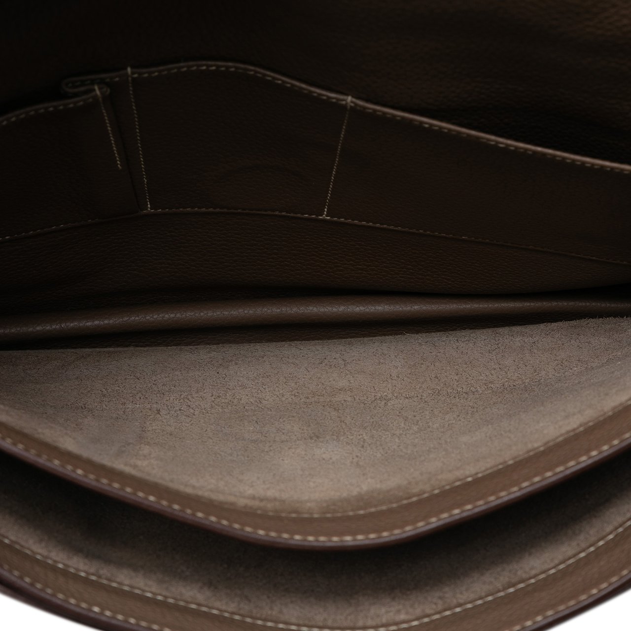 Hermès Togo Sac a Depeches 40 Bruin