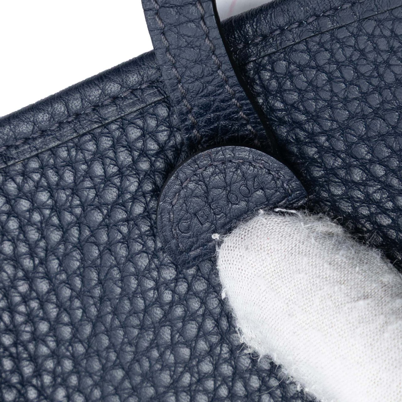 Hermès Clemence Evelyne TPM Blauw