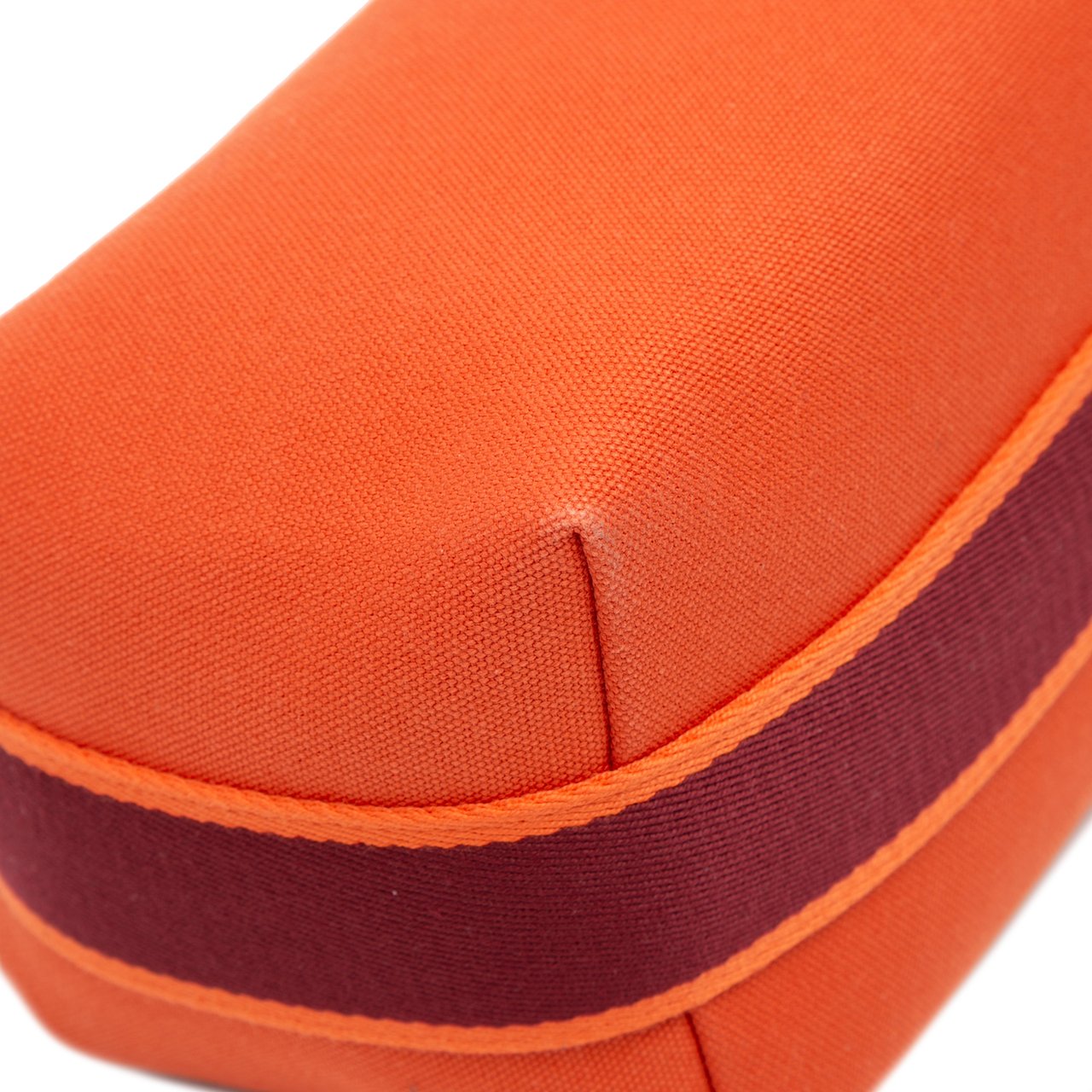 Hermès Small Canvas Bride A Brac Case Oranje