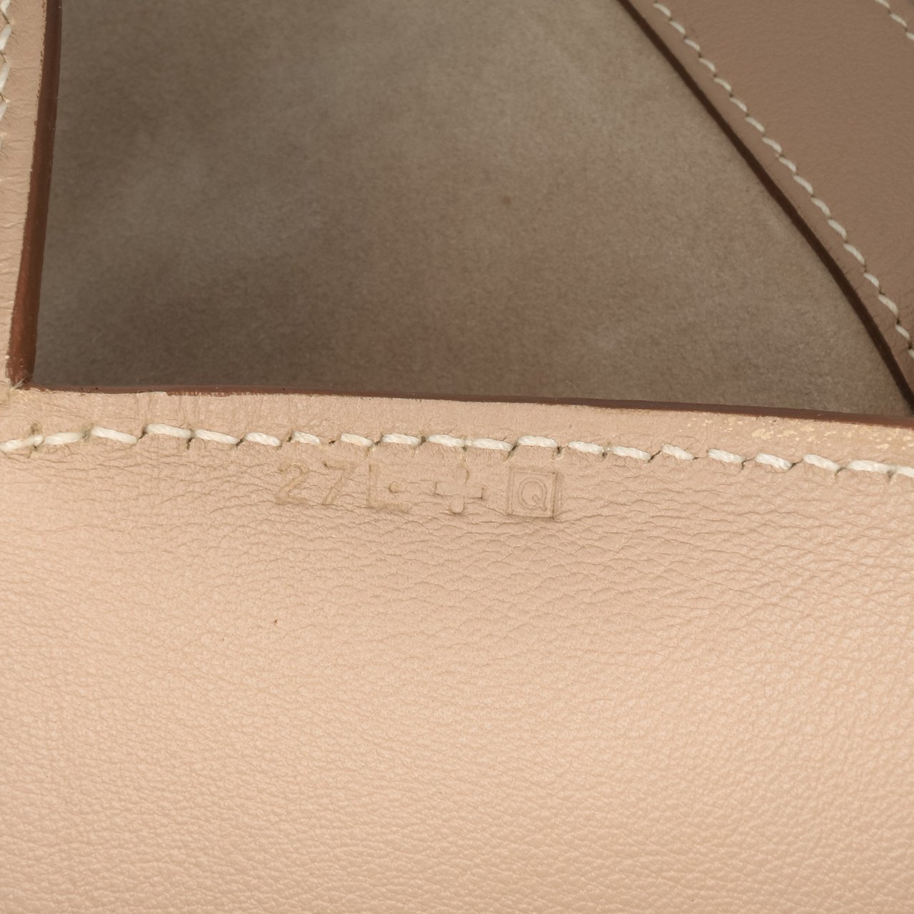 Hermès Veau Grizzly and Swift Toolbox 33 Bruin