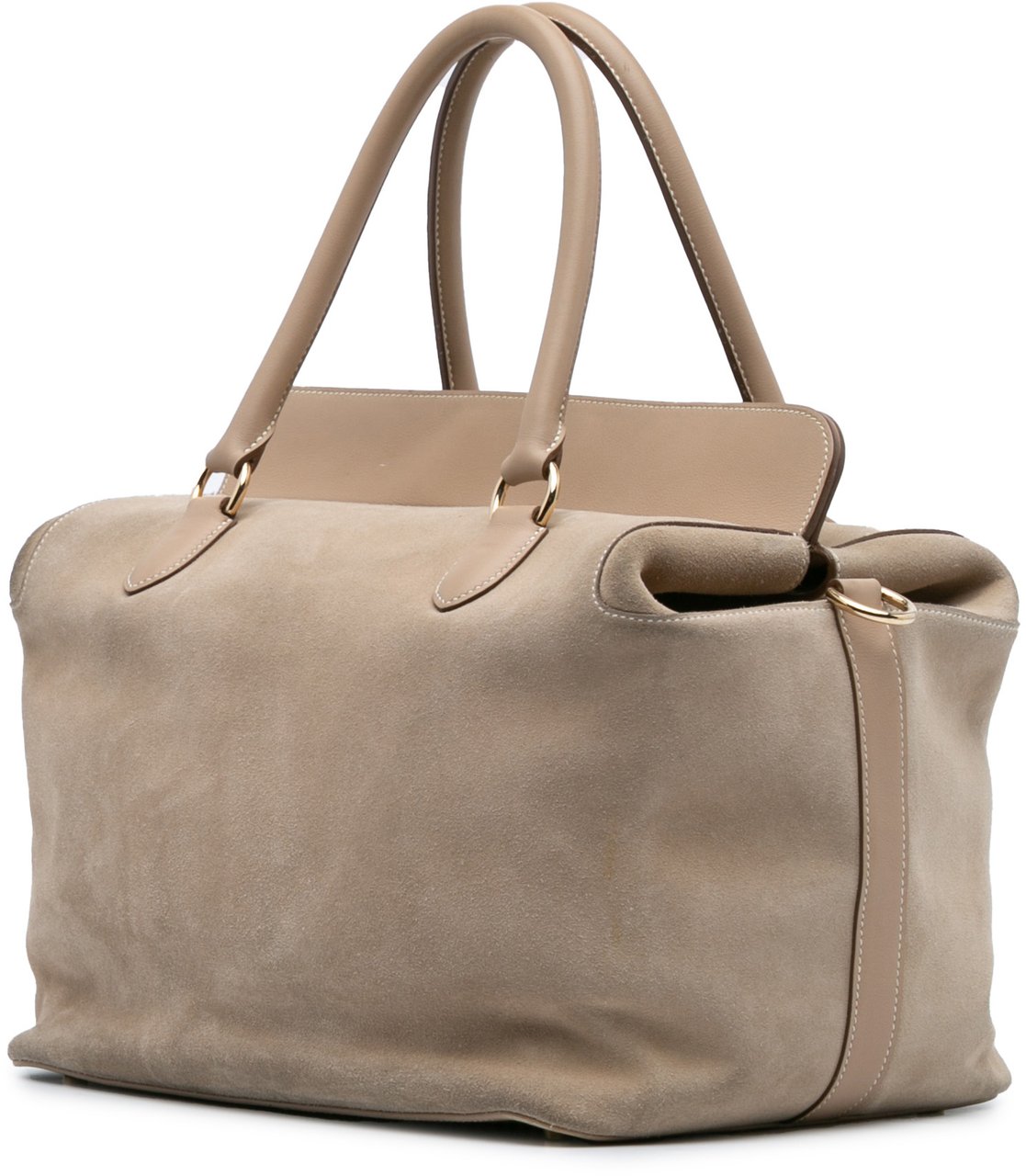 Hermès Veau Grizzly and Swift Toolbox 33 Bruin