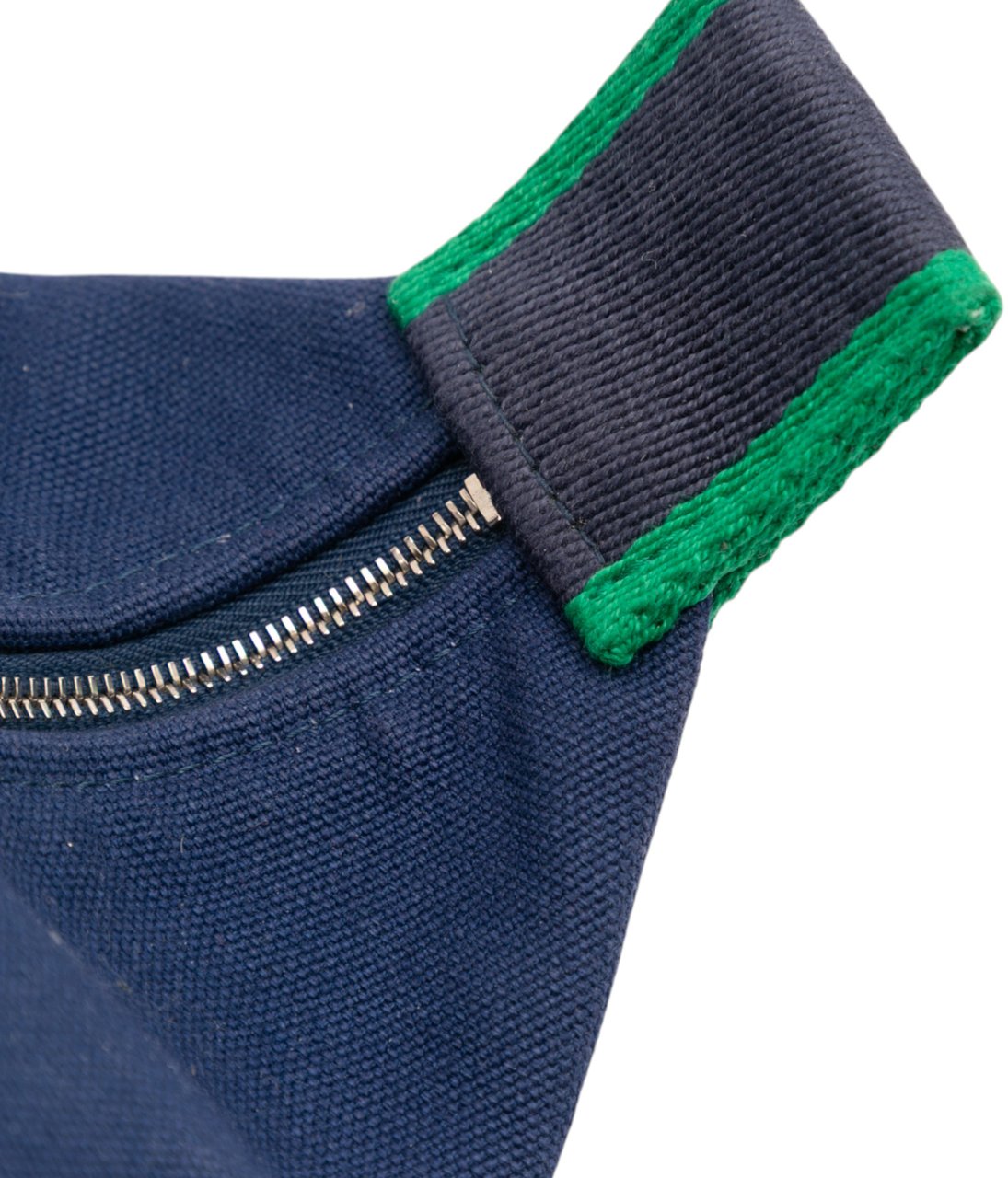 Hermès Small Toile Bride A Brac Case Blauw