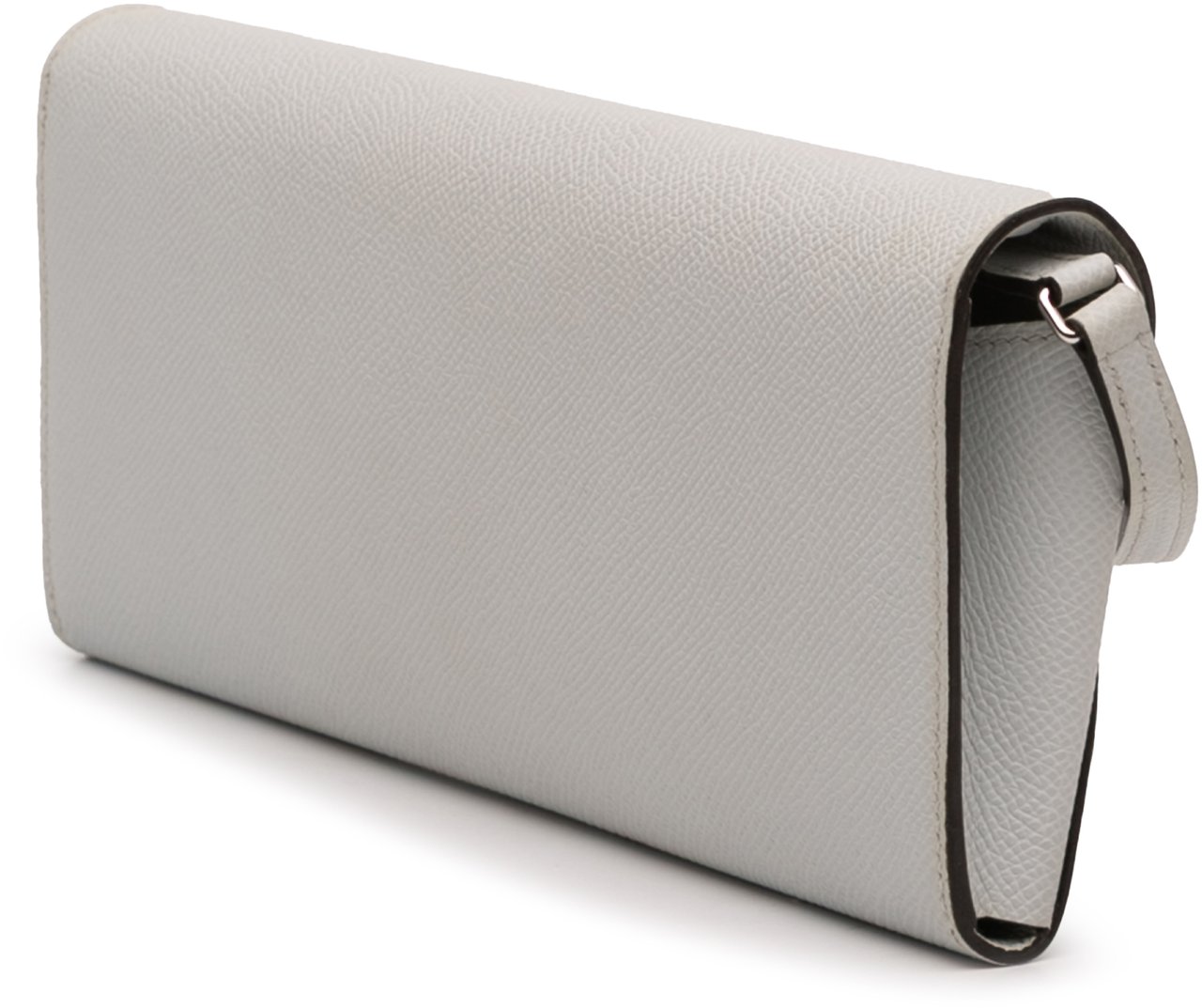 Hermès Epsom Maillon To Go Wallet Grijs