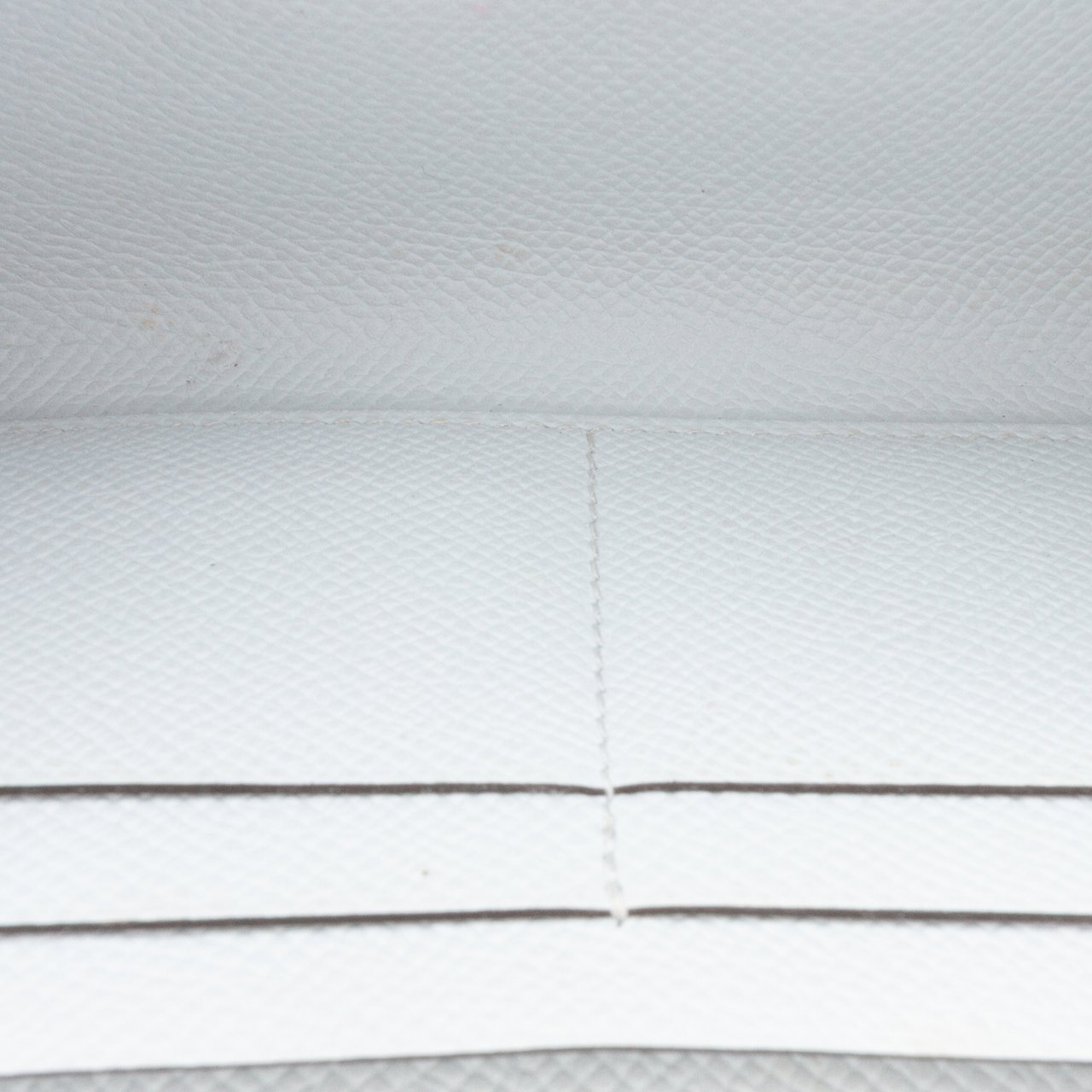 Hermès Epsom Maillon To Go Wallet Grijs