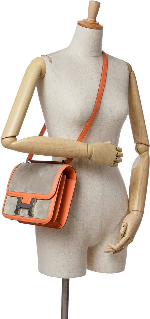 Hermès Doblis and Swift Constance 24 Grijs