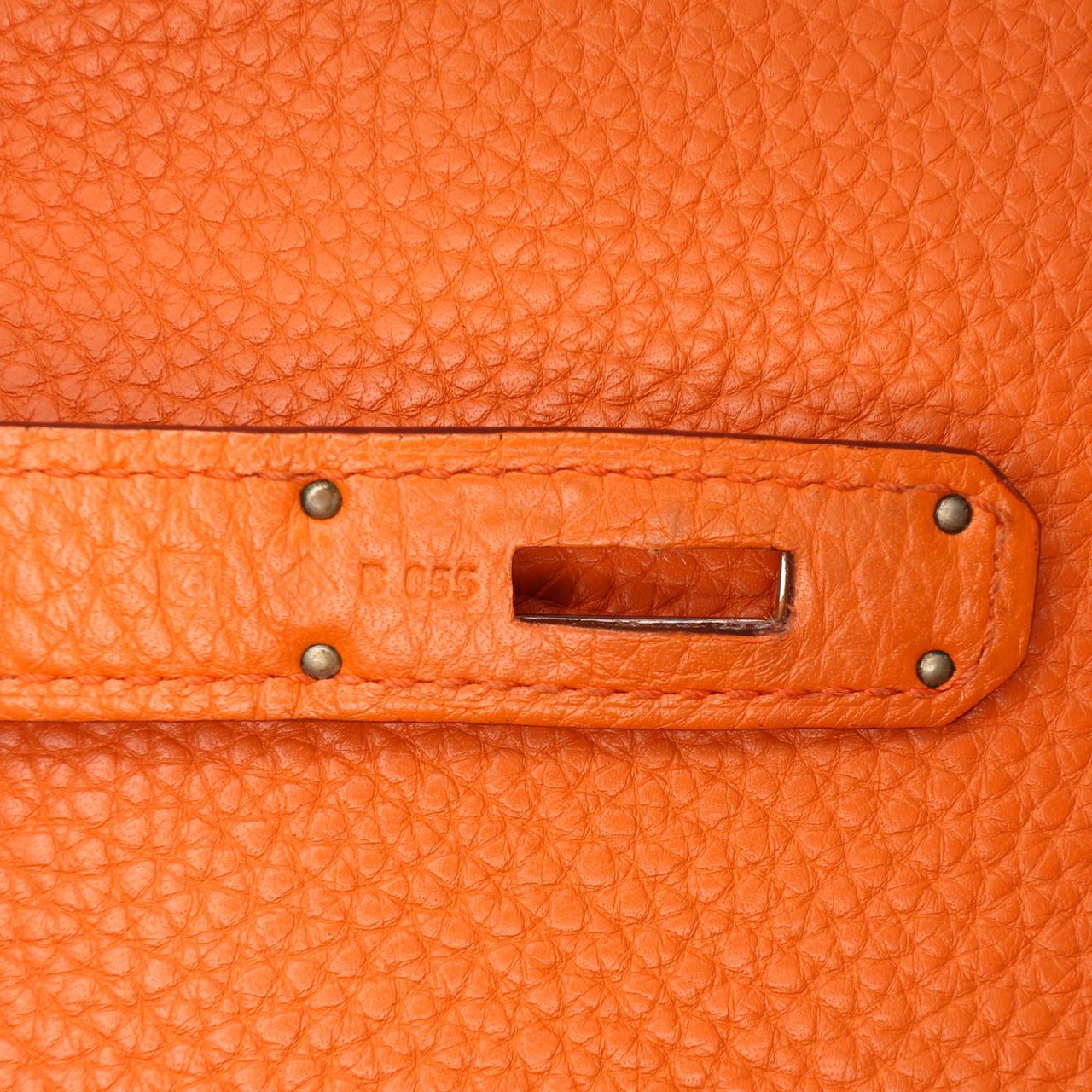 Hermès Togo Kelly II Retourne 35 Oranje