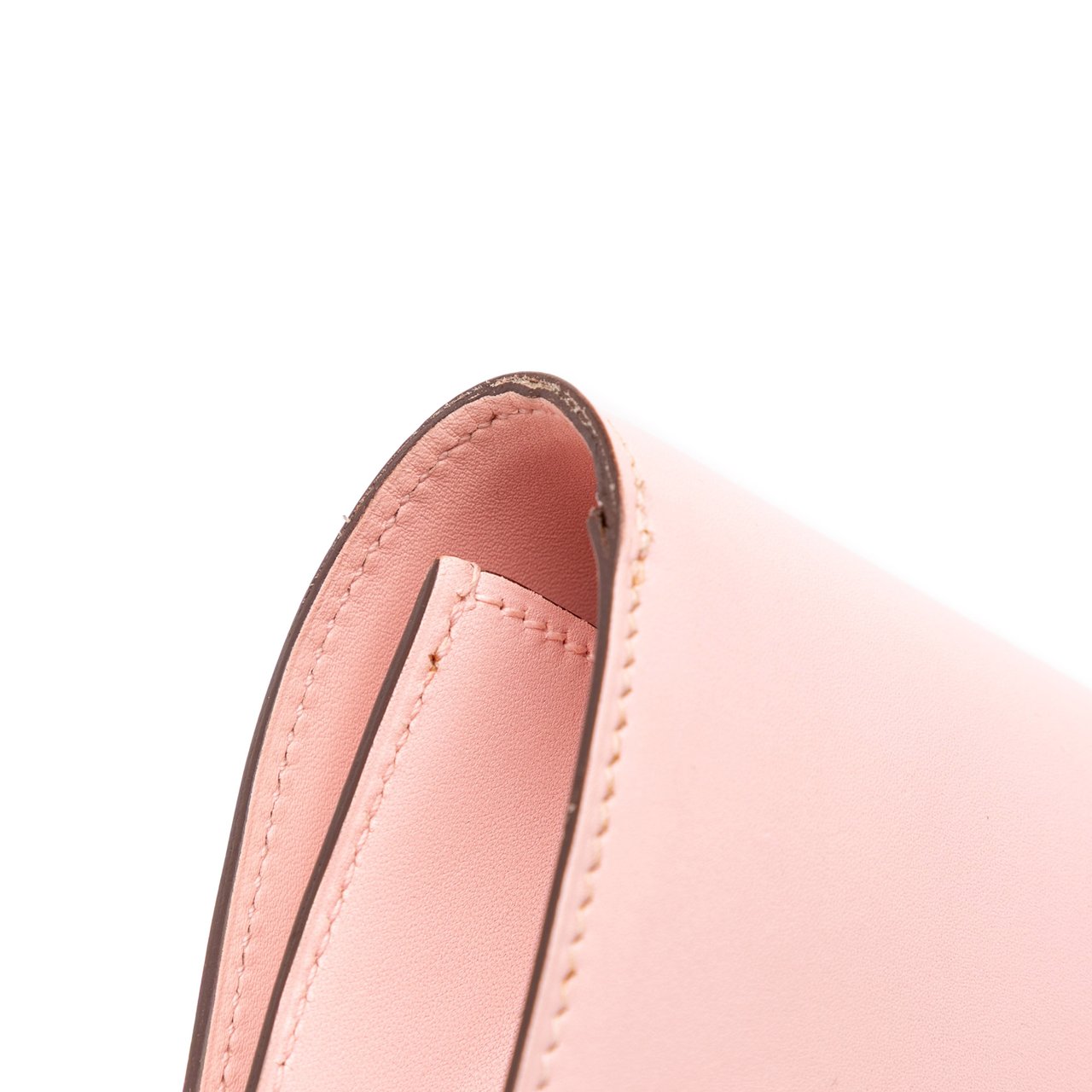 Hermès Tadelakt Medor Clutch 23 Roze