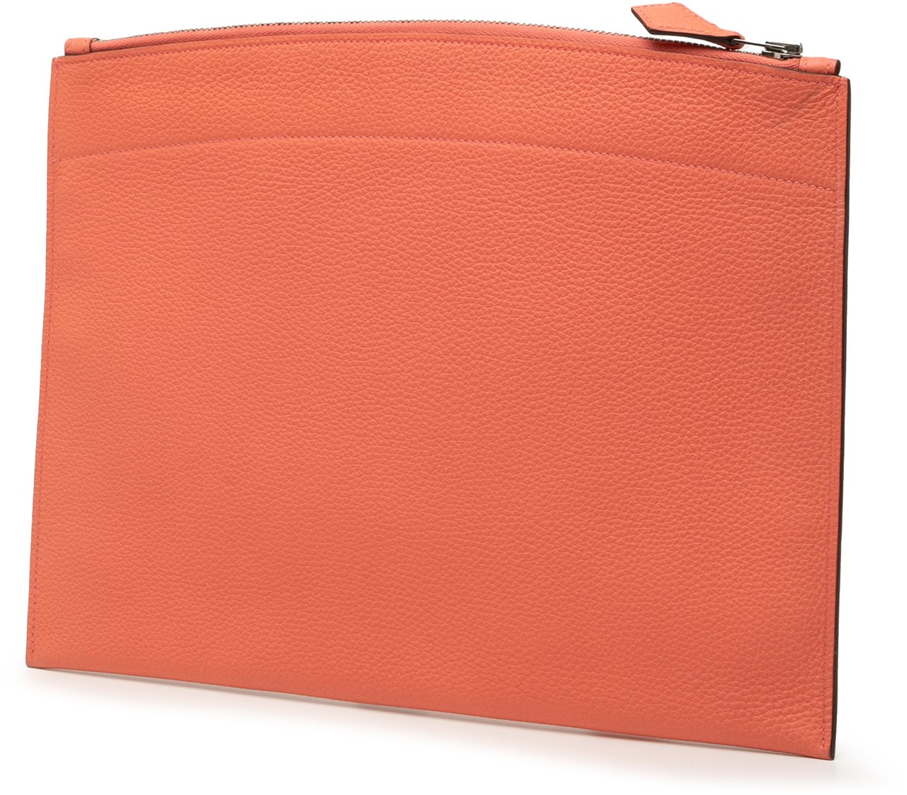 Hermès Medium Togo Bazar Pouch Oranje