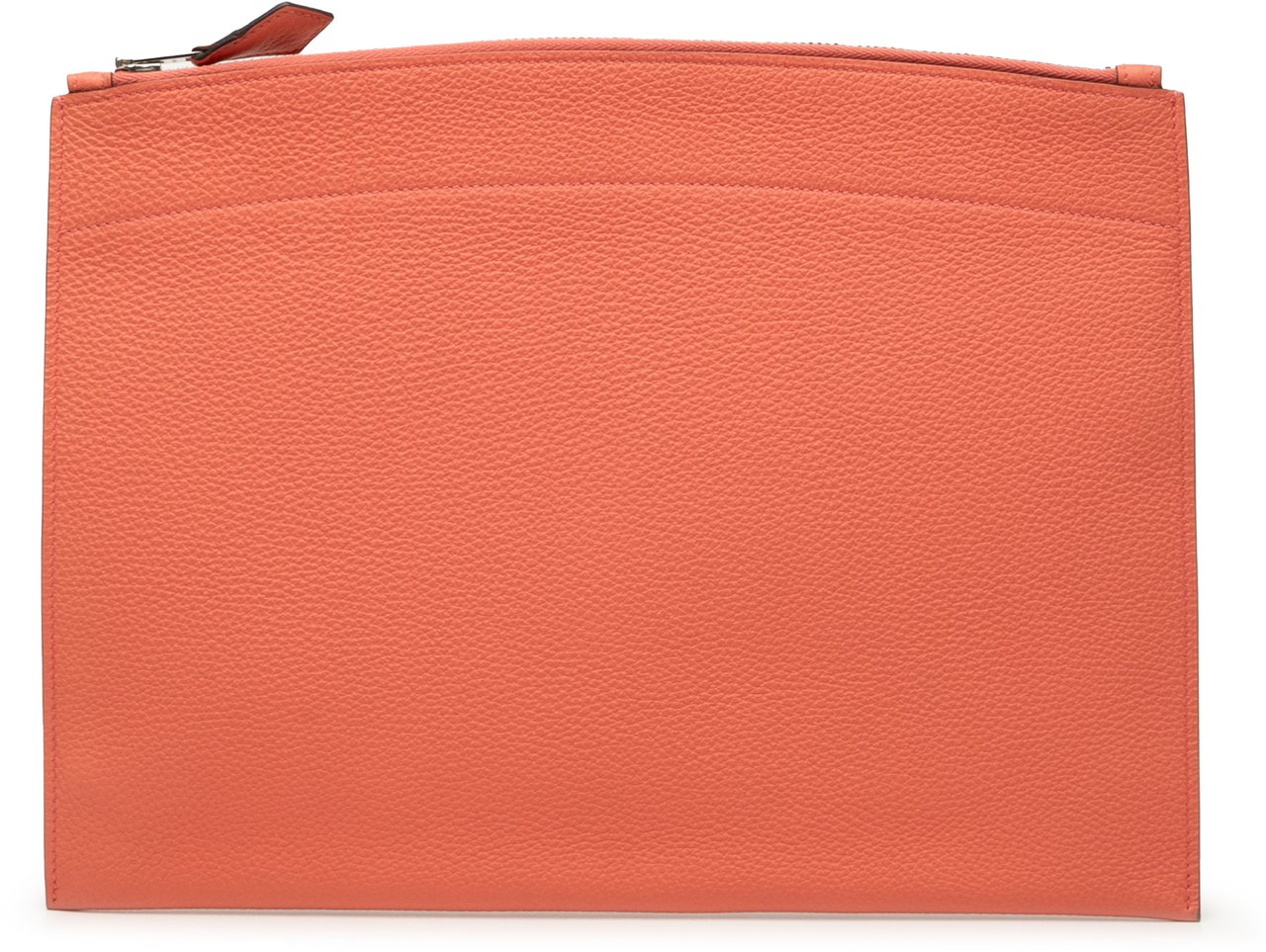 Hermès Medium Togo Bazar Pouch Oranje