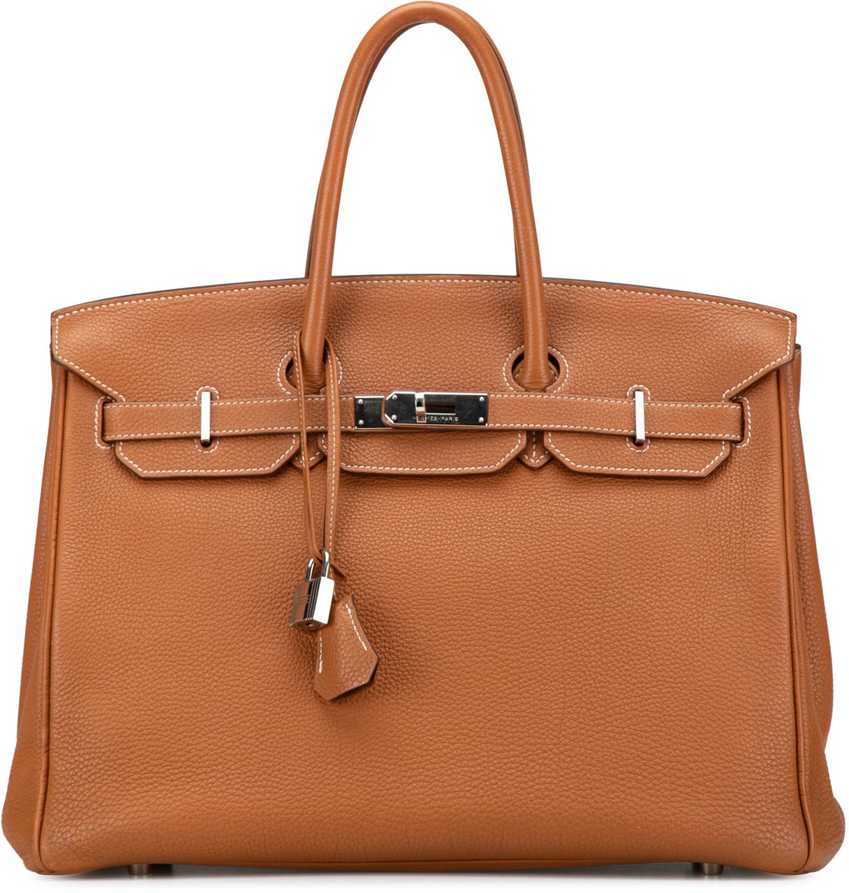 Hermès Togo Birkin Retourne 35 Bruin