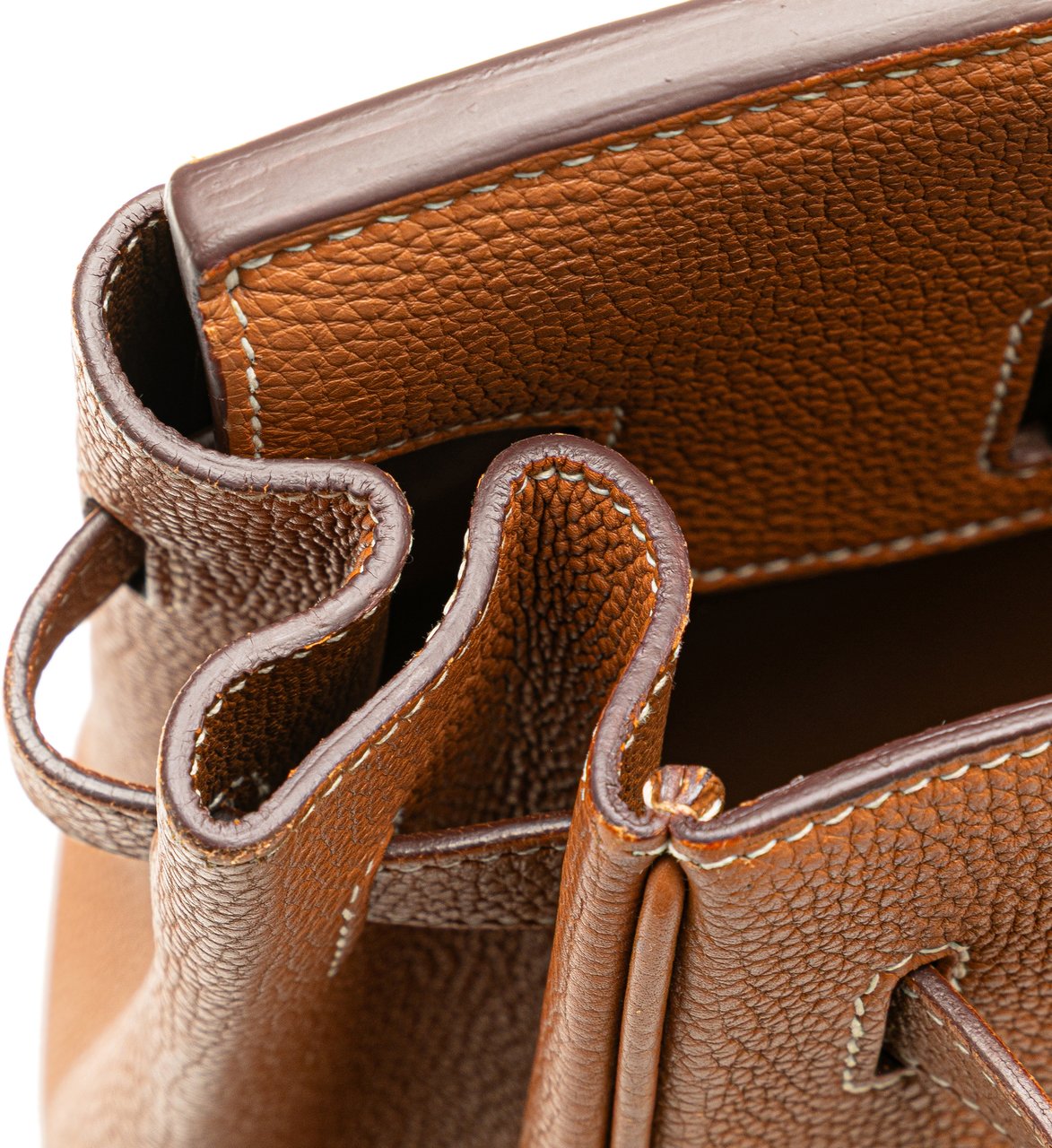 Hermès Togo Birkin Retourne 35 Bruin