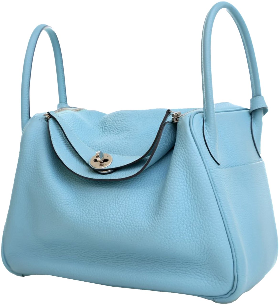Hermès Clemence Lindy 30 Blauw