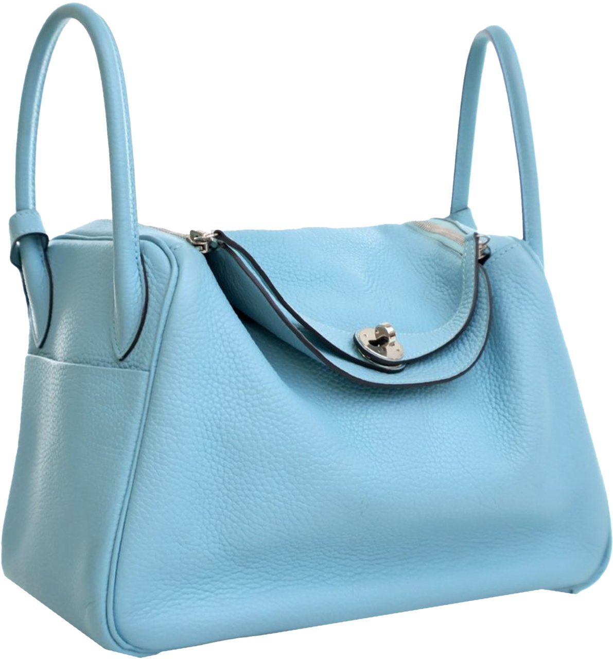 Hermès Clemence Lindy 30 Blauw