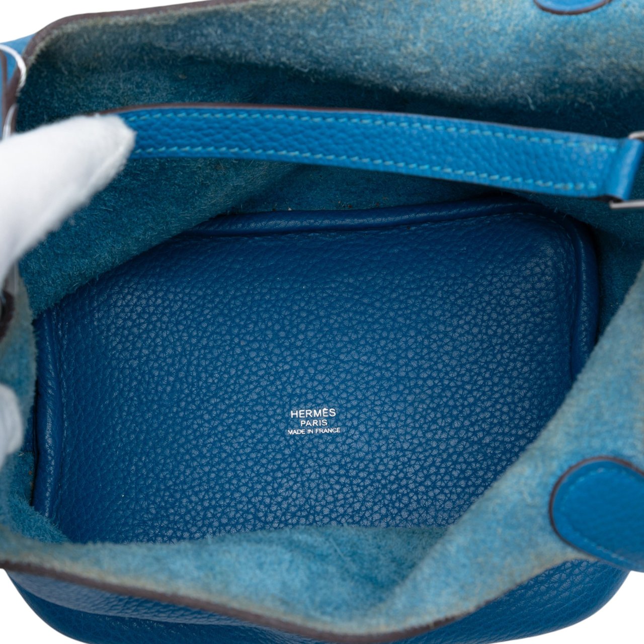 Hermès Clemence Picotin Lock 18 Blauw