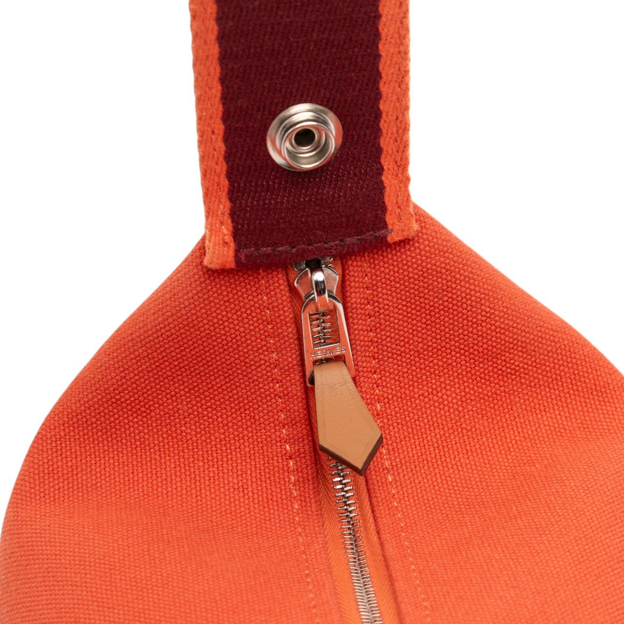 Hermès Small Canvas Bride A Brac Case Oranje