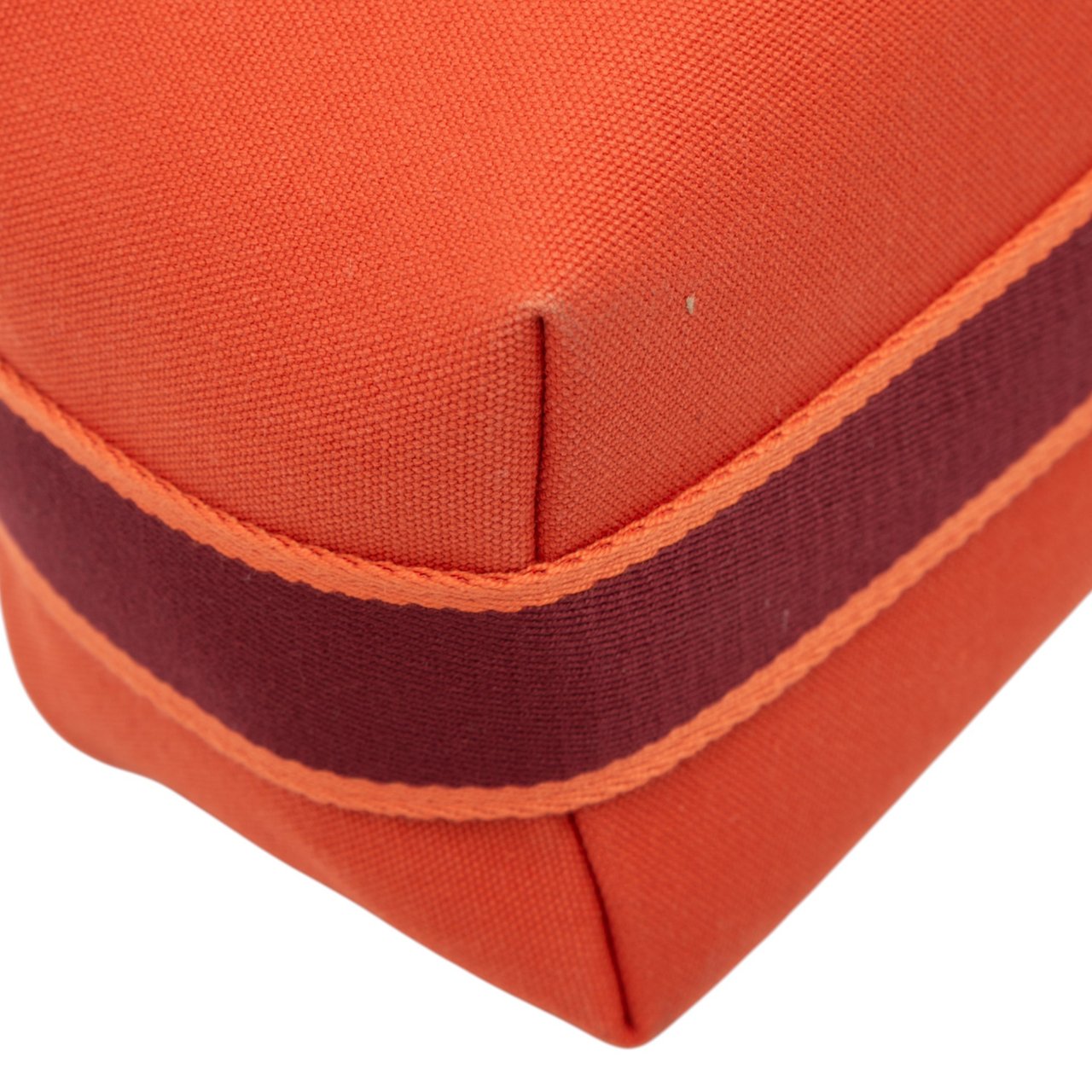 Hermès Small Canvas Bride A Brac Case Oranje