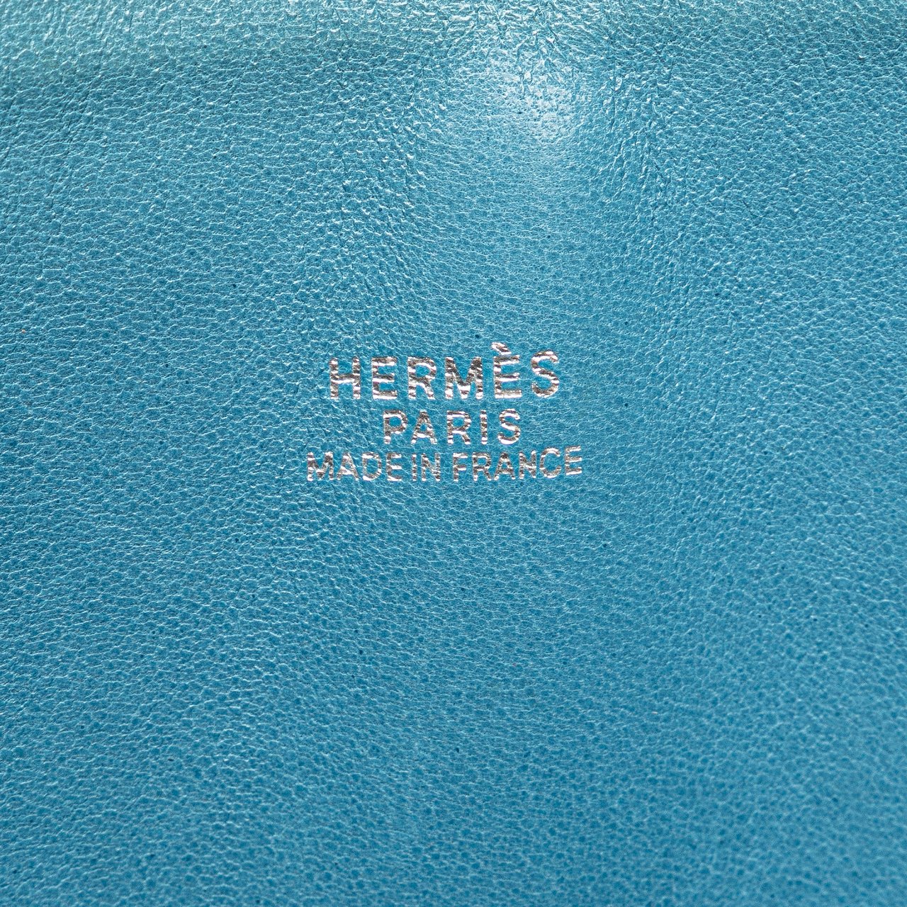 Hermès Clemence Bolide 35 Blauw