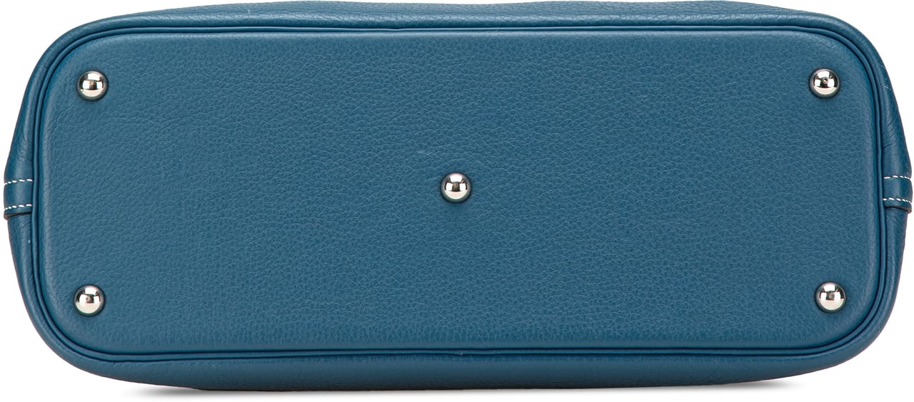 Hermès Clemence Bolide 35 Blauw