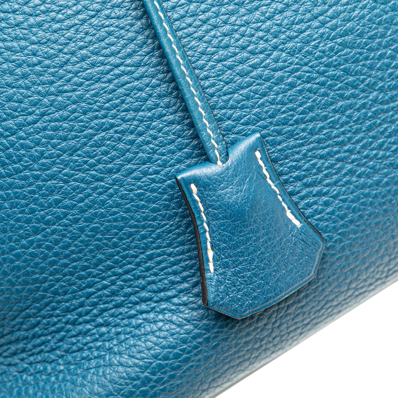 Hermès Clemence Bolide 35 Blauw